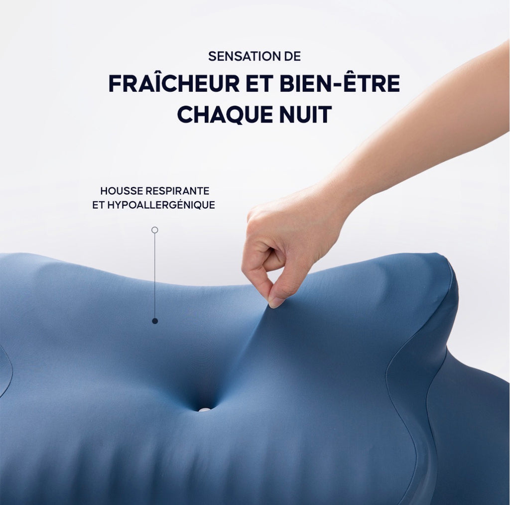 Oreiller Cervical Kinorel — Réveillez-vous enfin sans douleur Kinorel Paris