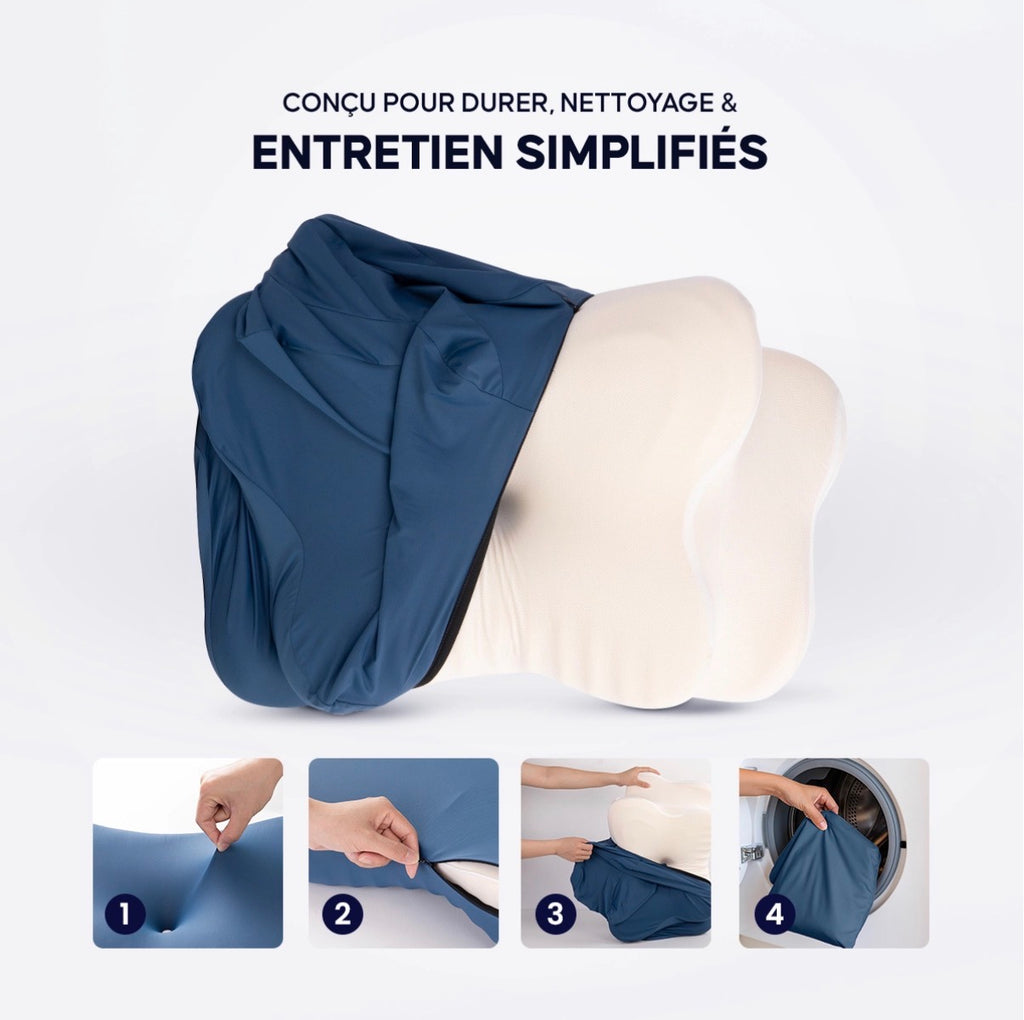 Oreiller Cervical Kinorel — Réveillez-vous enfin sans douleur Kinorel Paris